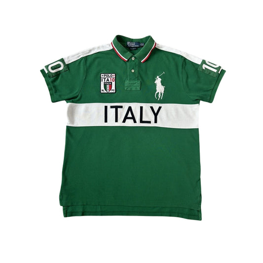 Chief Keef Polo Italy Ralph Lauren T-shirt vintage green