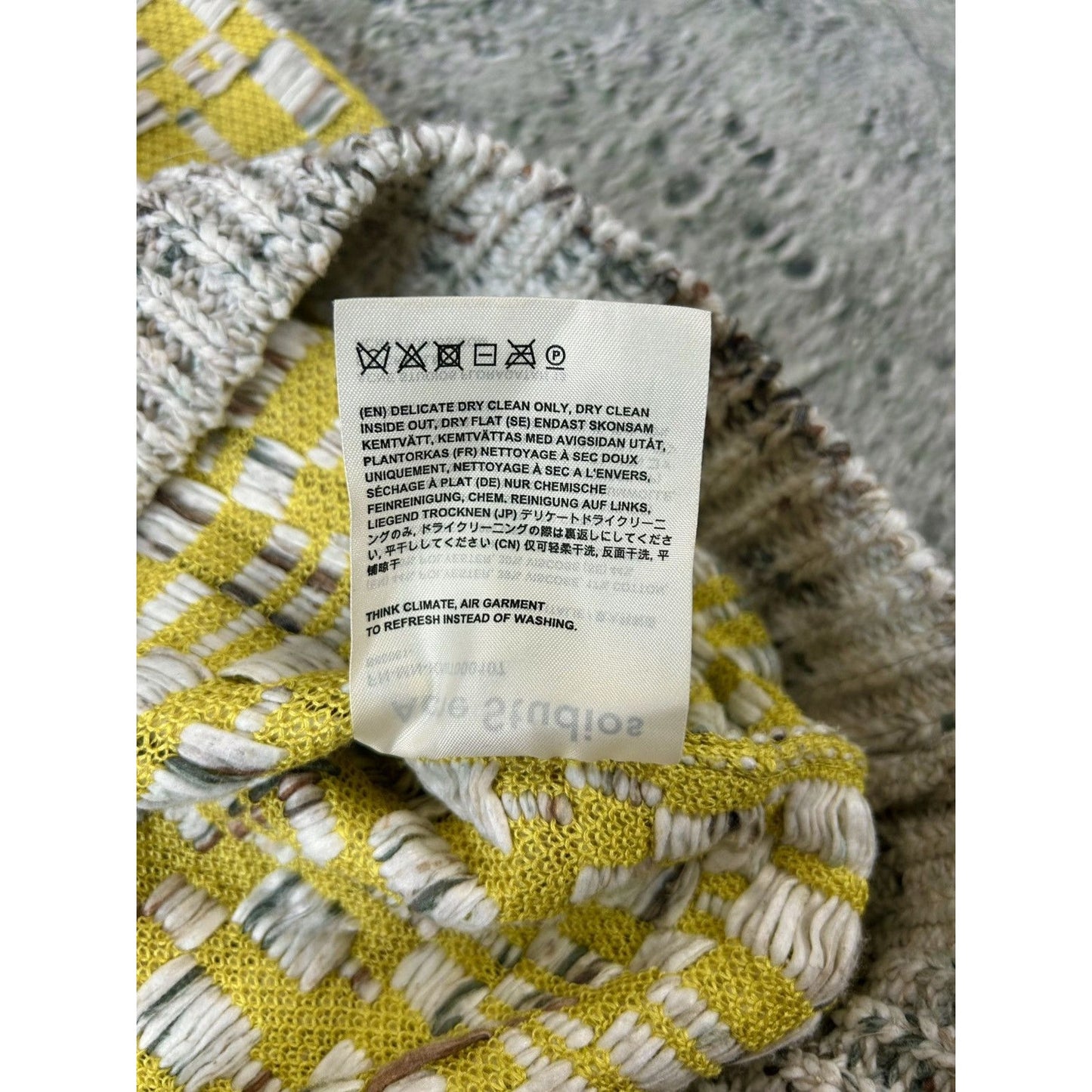 Acne Studios sweater thick knit FN-MN-KNIT000107