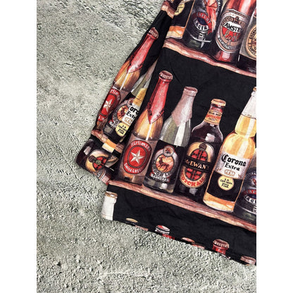 Angelo Litrico Beer Shirt full print longsleeve button-up