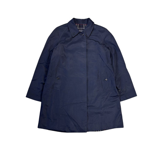 Burberrys coat trench navy vintage