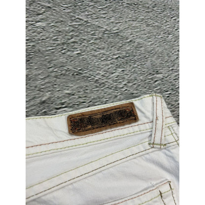 Evisu x Puma vintage white skirt mint seagulls Y2K