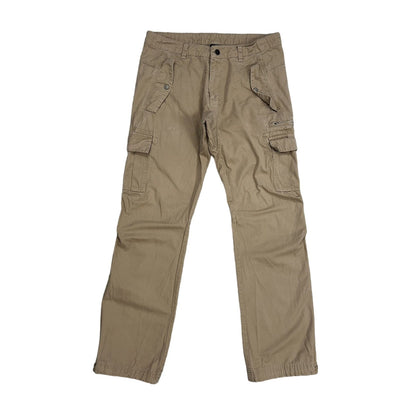 Adidas vintage cargo pants beige workwear