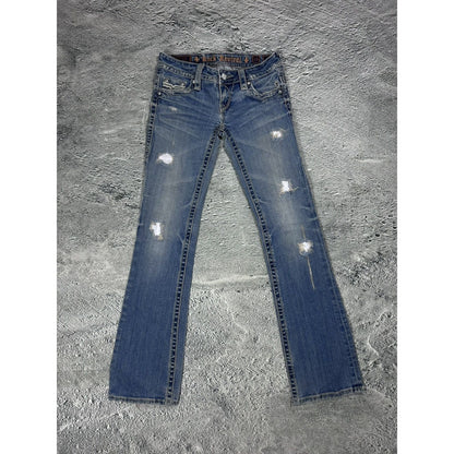Rock Revival vintage blue jeans Y2K flared