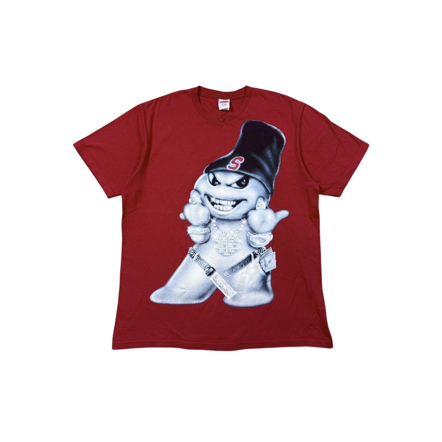 Supreme Snowman T-shirt red fw25