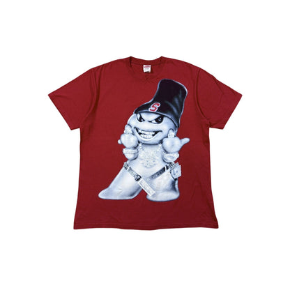 Supreme Snowman T-shirt red fw25