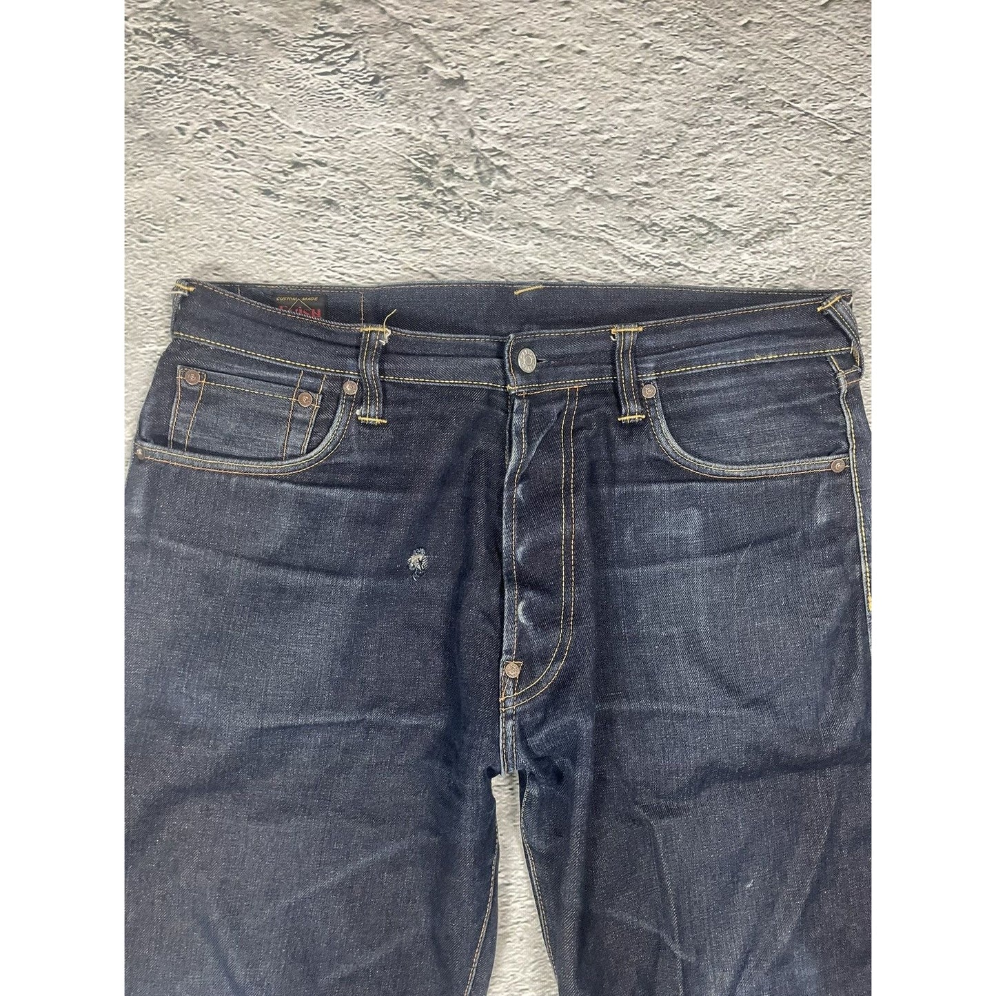 Evisu jeans vintage One God Brand selvedge denim vintage