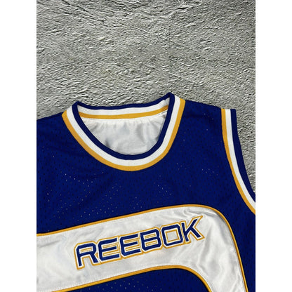 Reebok jersey basketball vintage reversible big logo