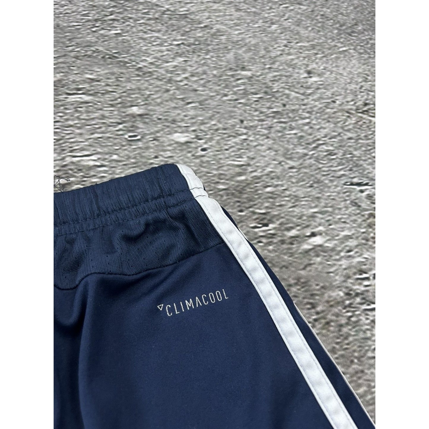 Adidas Bayern Munich navy shorts track pants drill Y2K