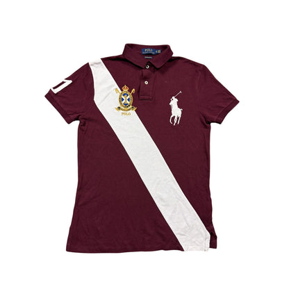 Chief Keef Polo Ralph Lauren T-shirt burgundy red