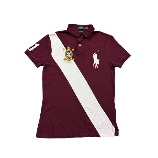 Chief Keef Polo Ralph Lauren T-shirt burgundy red