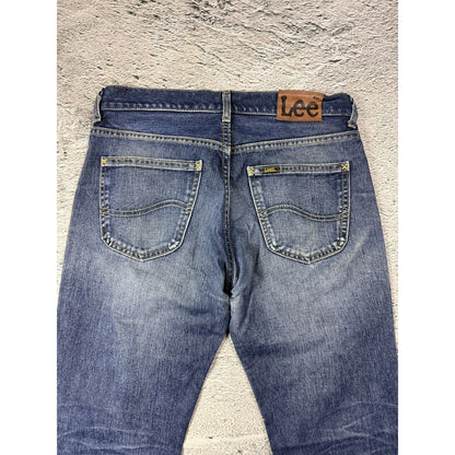 Lee flared bootcut jeans denim pants Y2K washed