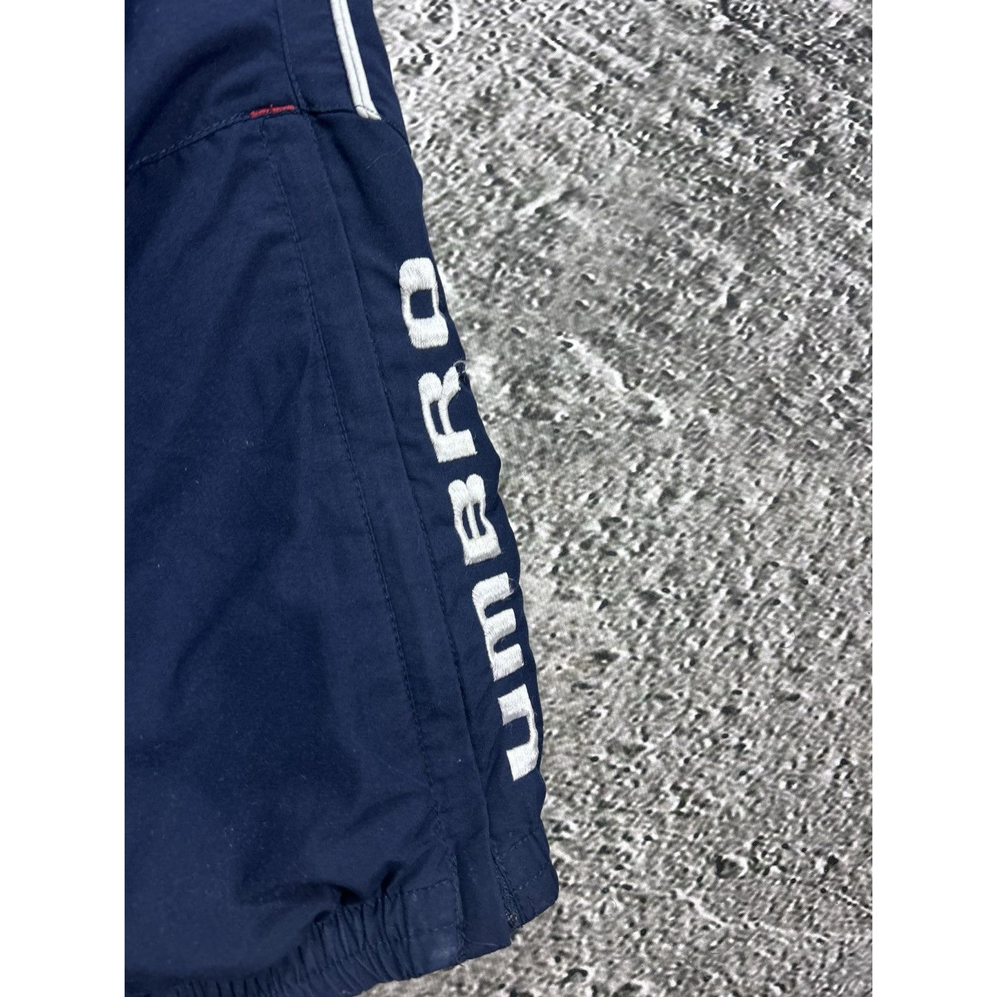 Umbro navy nylon track pants vintage baggy