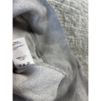 Supreme zip hoodie foil hood logo 2015 grey