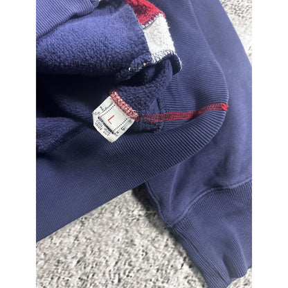 Evisu zip sweatshirt big logo daicock navy track jacket red