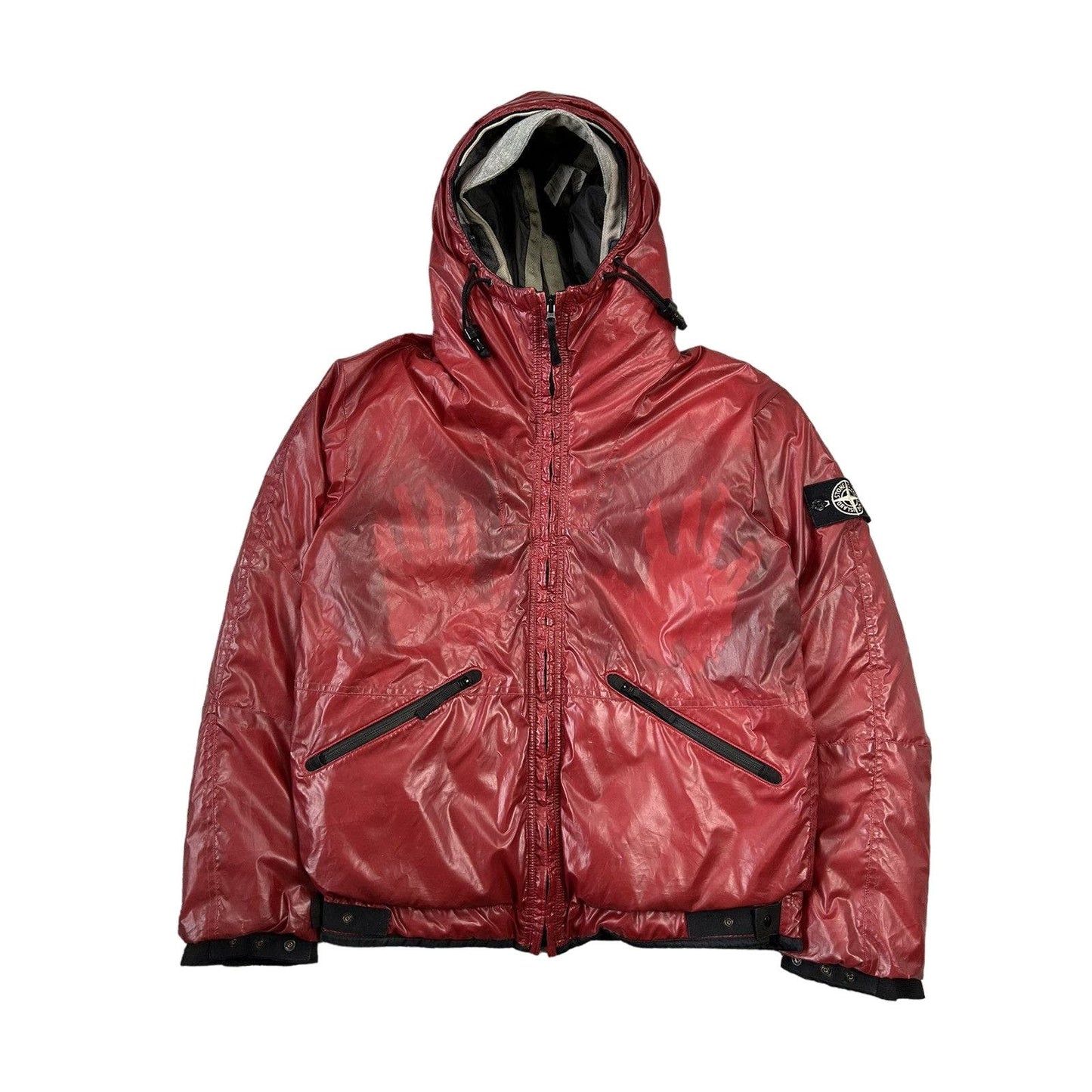 Stone Island Ice Jacket A/W 2010 red vintage down puffer