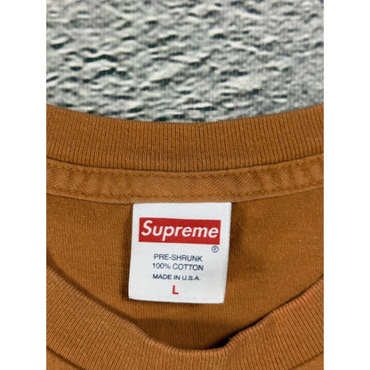 Supreme mercenary ter purple logo orange t-shirt FW19