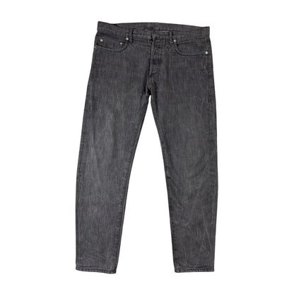 Dior Jeans Raw denim gray sevedge Hedi Siimane