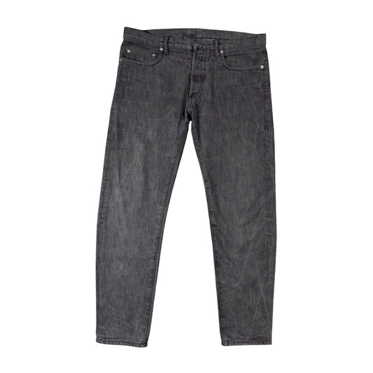 Dior Jeans Raw denim gray sevedge Hedi Siimane