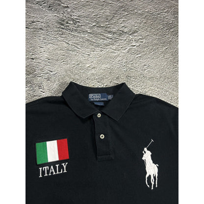 Chief Keef Polo Ralph Lauren Italy vintage shirt black