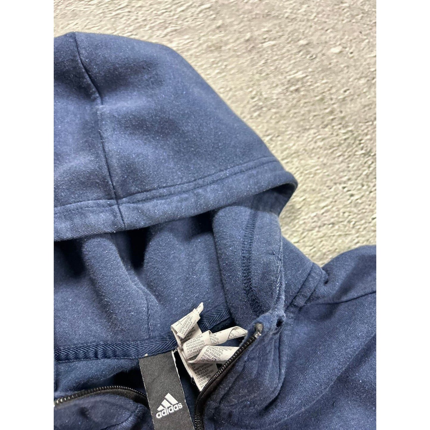 Adidas zip hoodie tech fleece navy