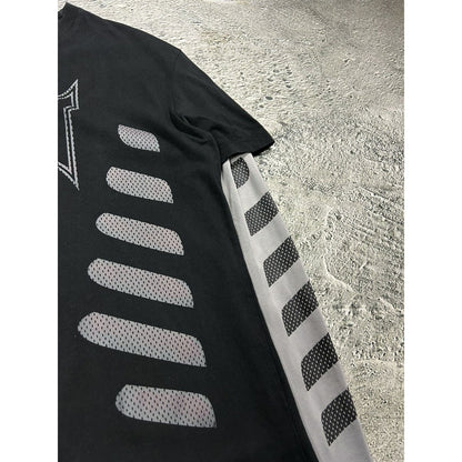 Tapout longsleeve with T-shirt black grey Y2K