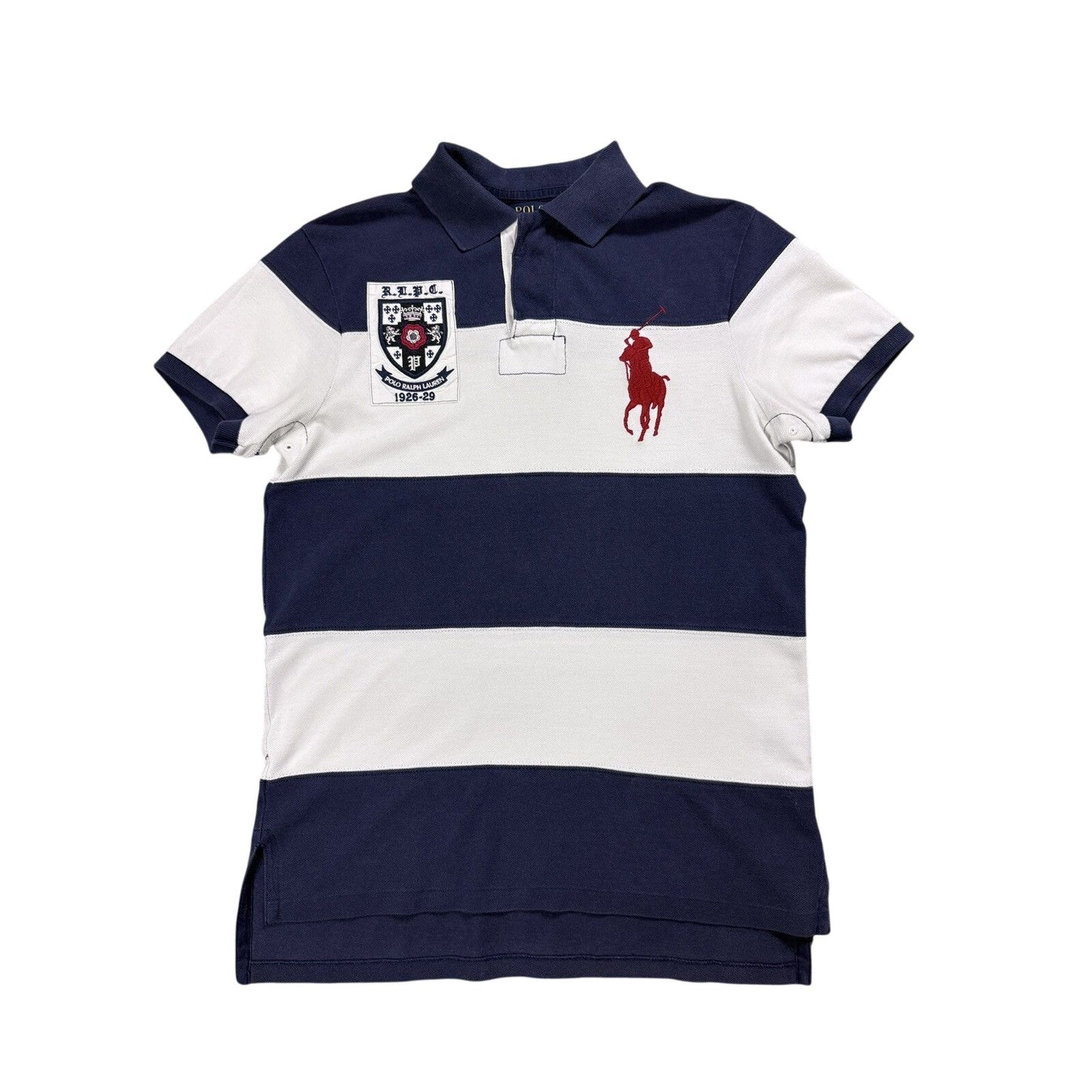 Chief Keef Polo Ralph Lauren big pony striped navy white