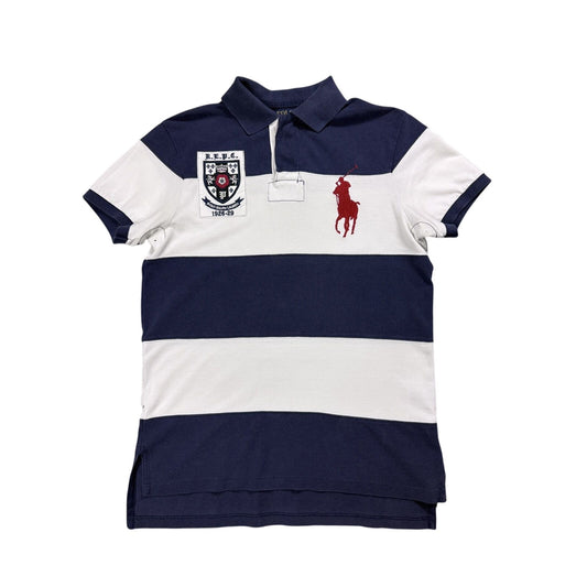 Chief Keef Polo Ralph Lauren big pony striped navy white
