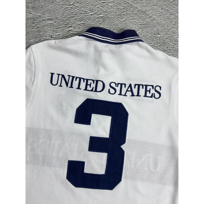 Chief Keef Polo Ralph Lauren USA vintage shirt white