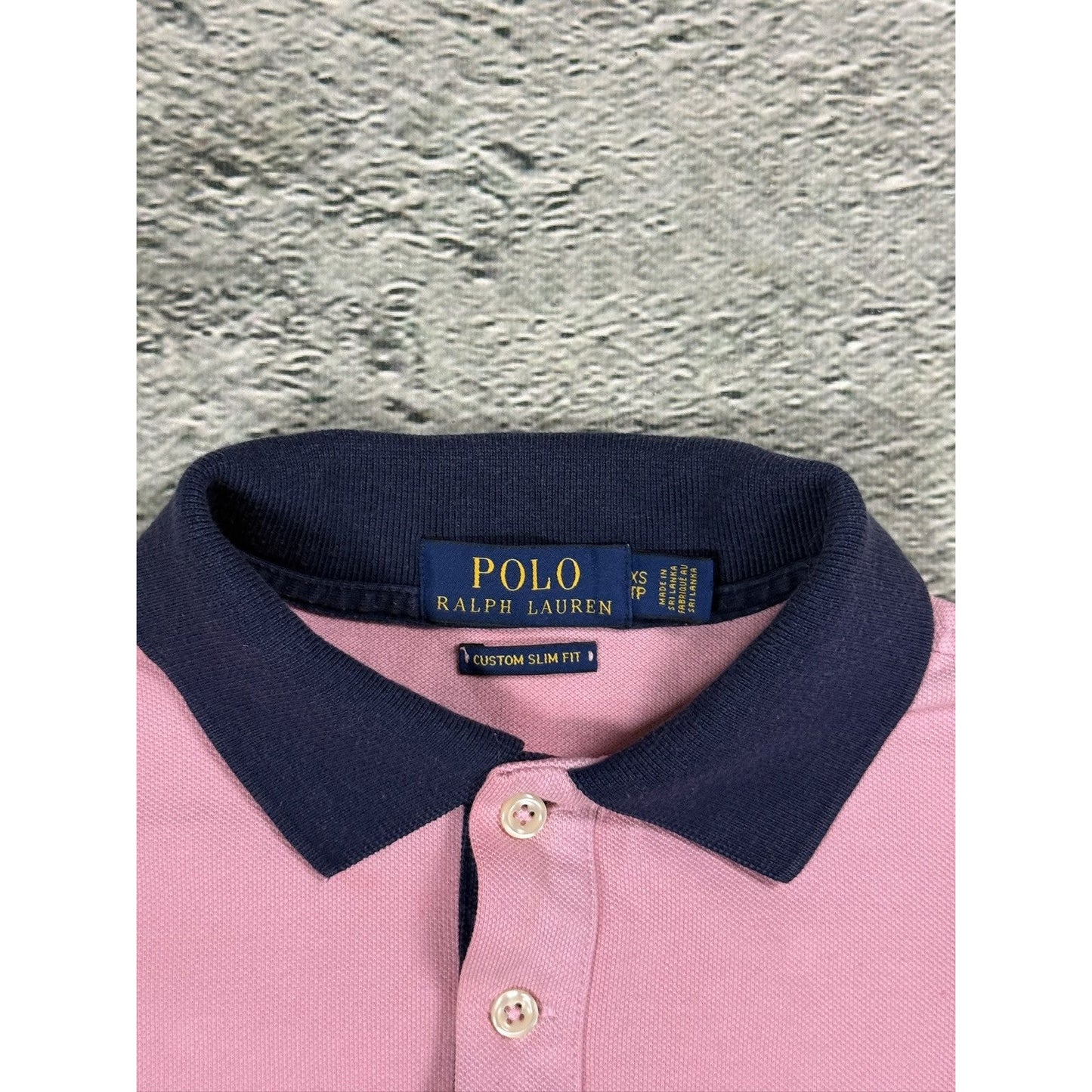 Chief Keef Polo Ralph Lauren vintage striped pink big pony