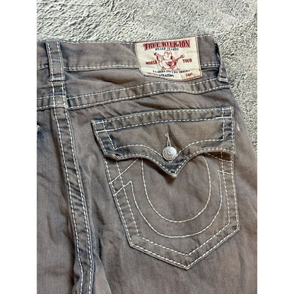 True Religion jeans vintage denim pants washed bleached