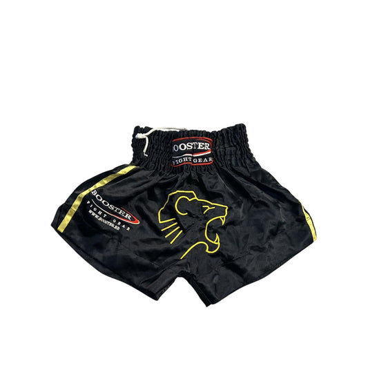 Vintage Muay Thai Boxing shorts black Y2K big logo