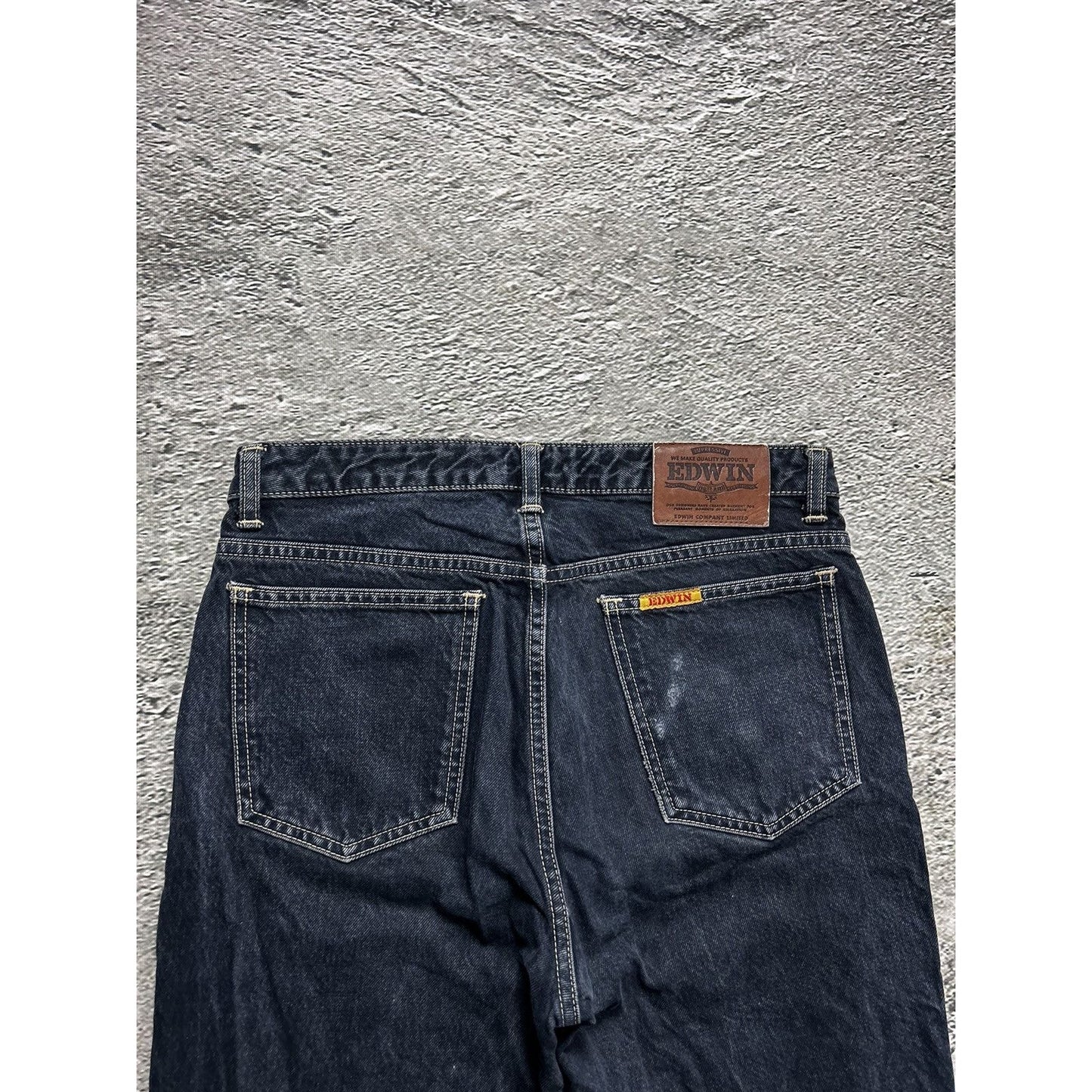 Edwin vintage Navy jeans Japanese denim Pants London slim