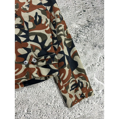 Jean Paul Gaultier denim jacket AW 2001 JPG Jeans Faces Camo
