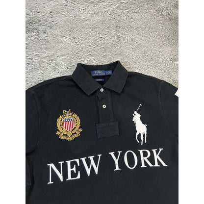 Chief Keef Polo Ralph Lauren New York black Polo T-shirt