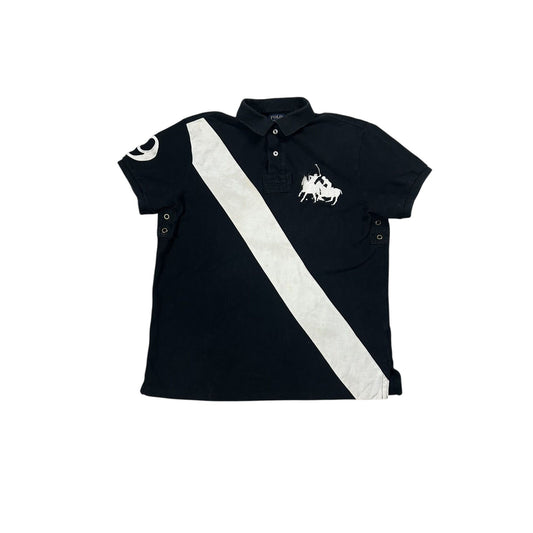Chief Keef Polo Ralph Lauren black white polo big pony
