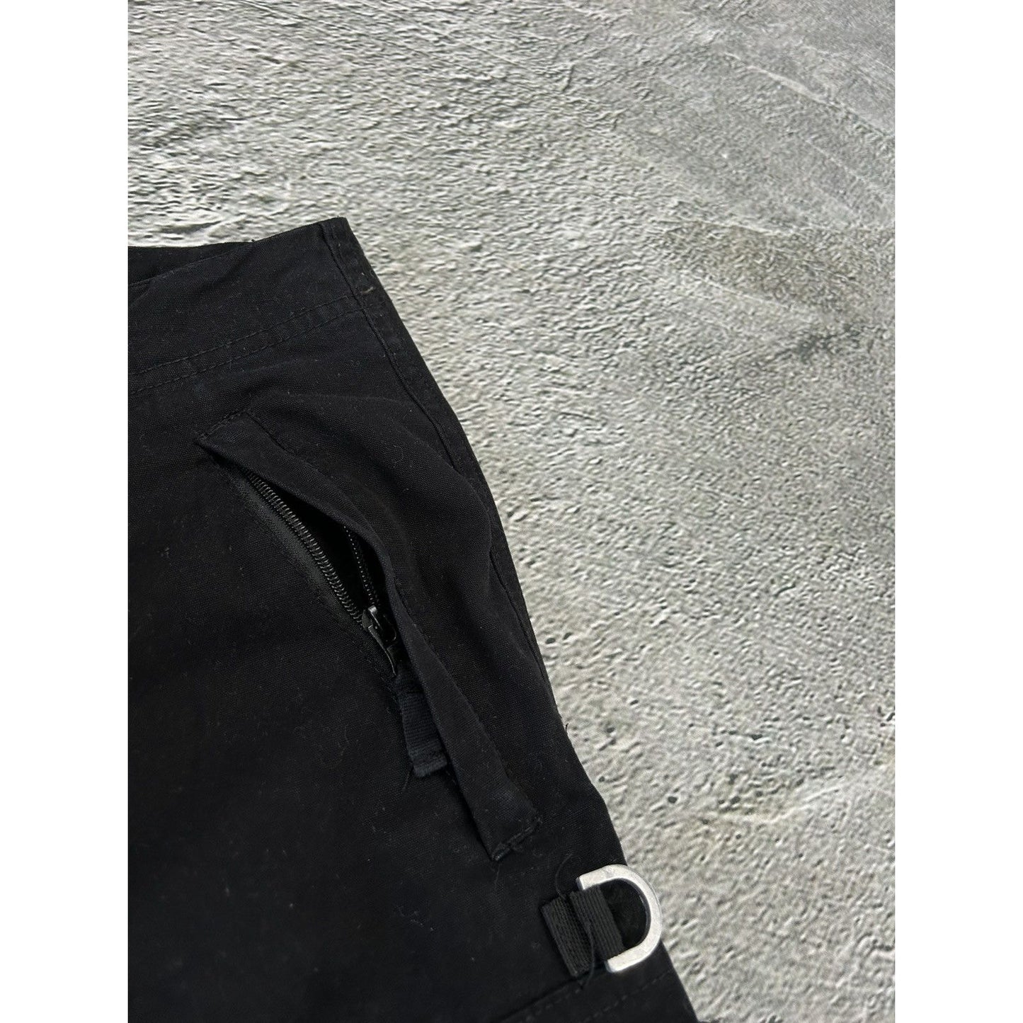 Field lived cargo pants black workwear military utility