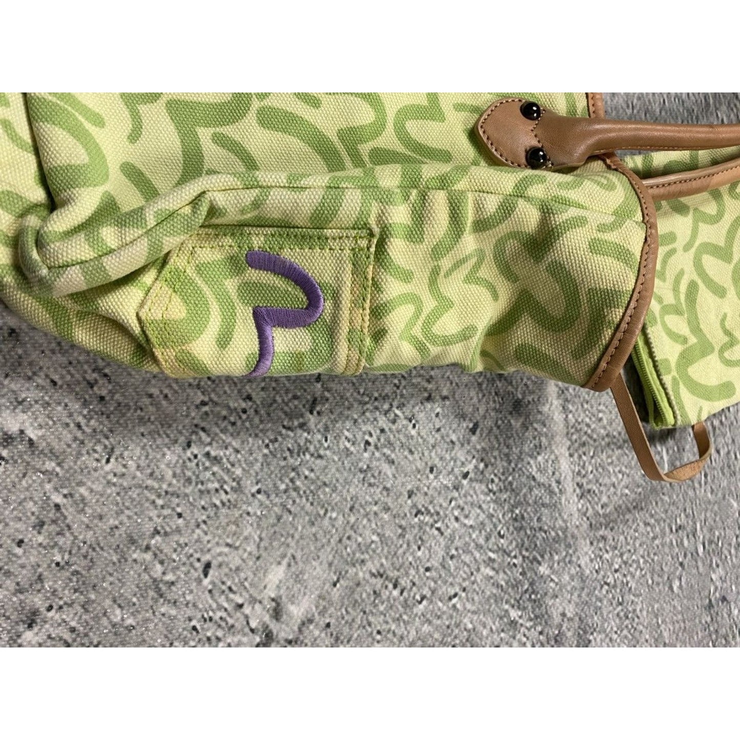 Evisu Donna bag red big logo seagull vintage
