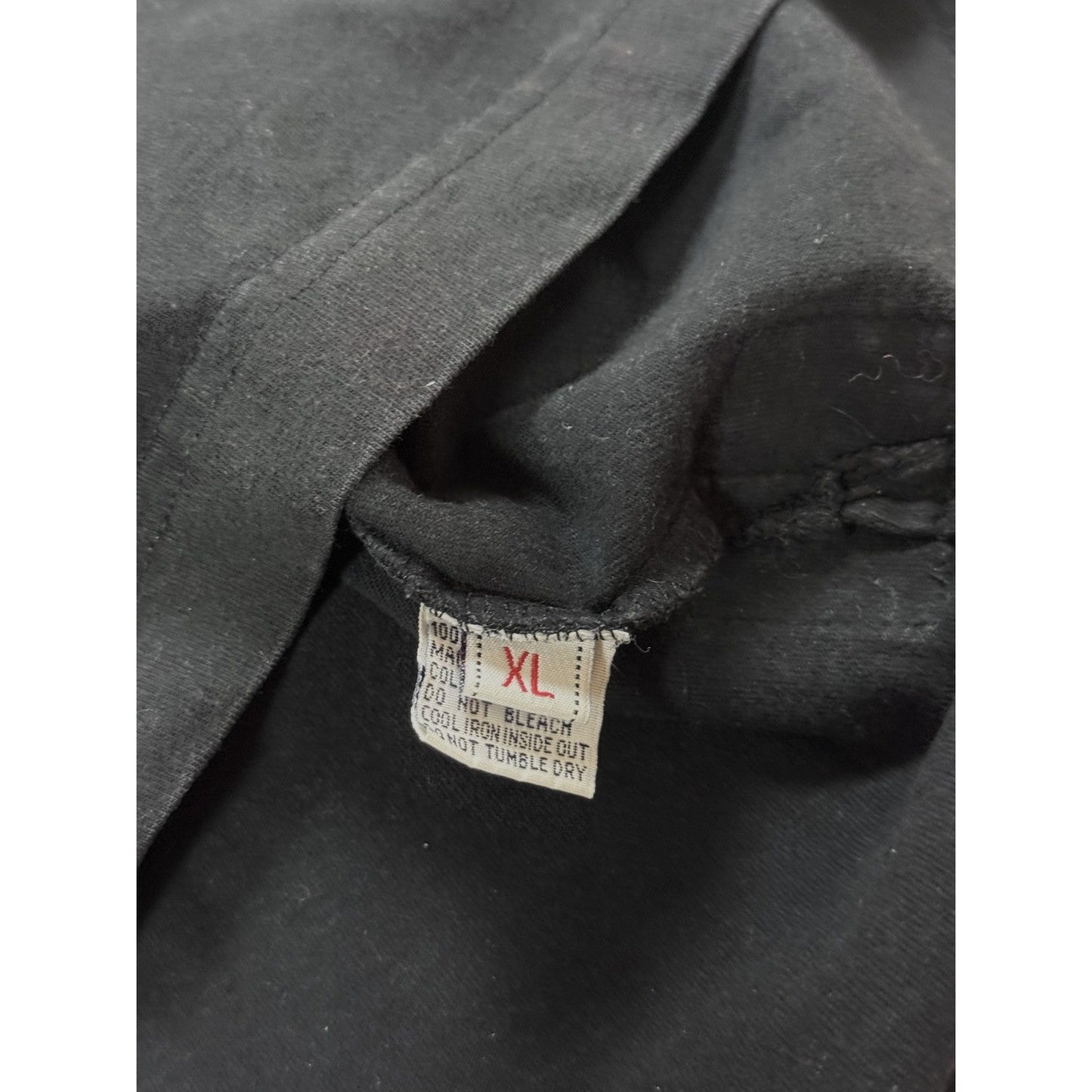Evisu vintage black T-shirt big logo face
