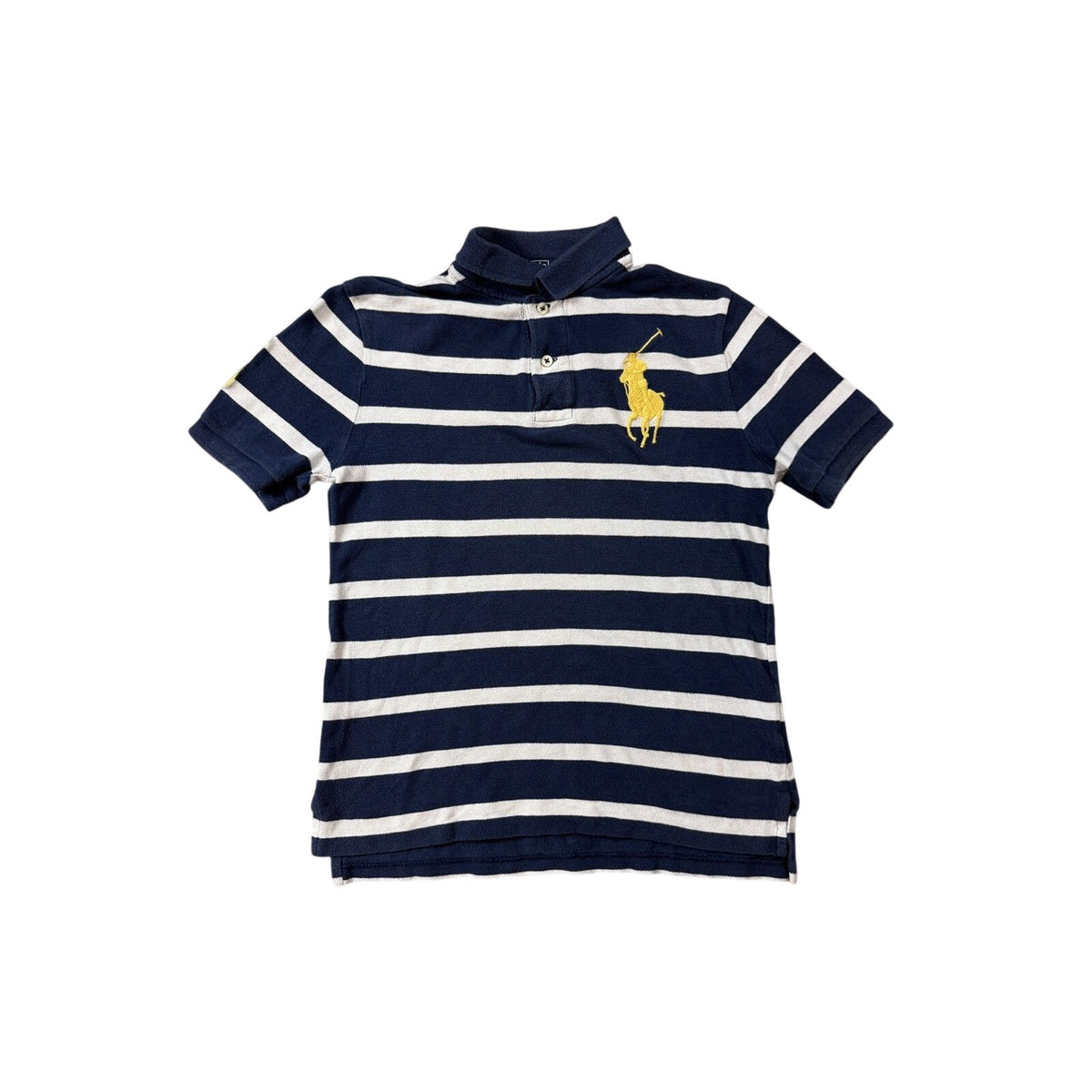 Chief Keef Polo Ralph Lauren big pony striped navy white