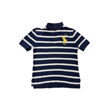 Chief Keef Polo Ralph Lauren big pony striped navy white