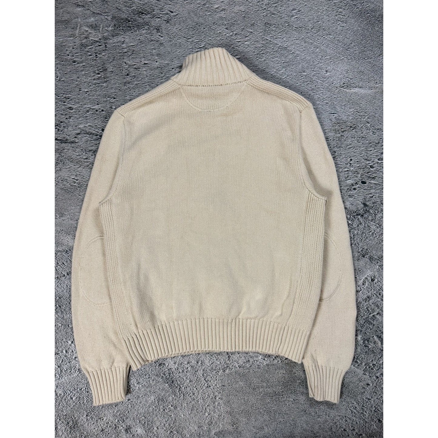 Chief Keef Polo Ralph Lauren zip sweater Beige Big Pony