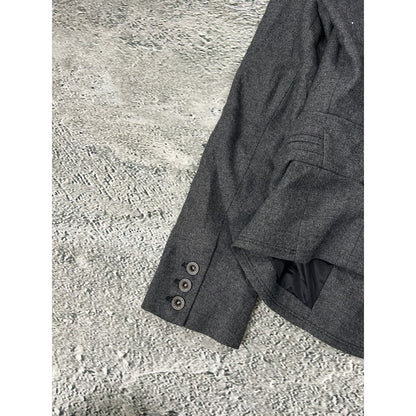 Plein Sud Jeanius Wool Blazer grey