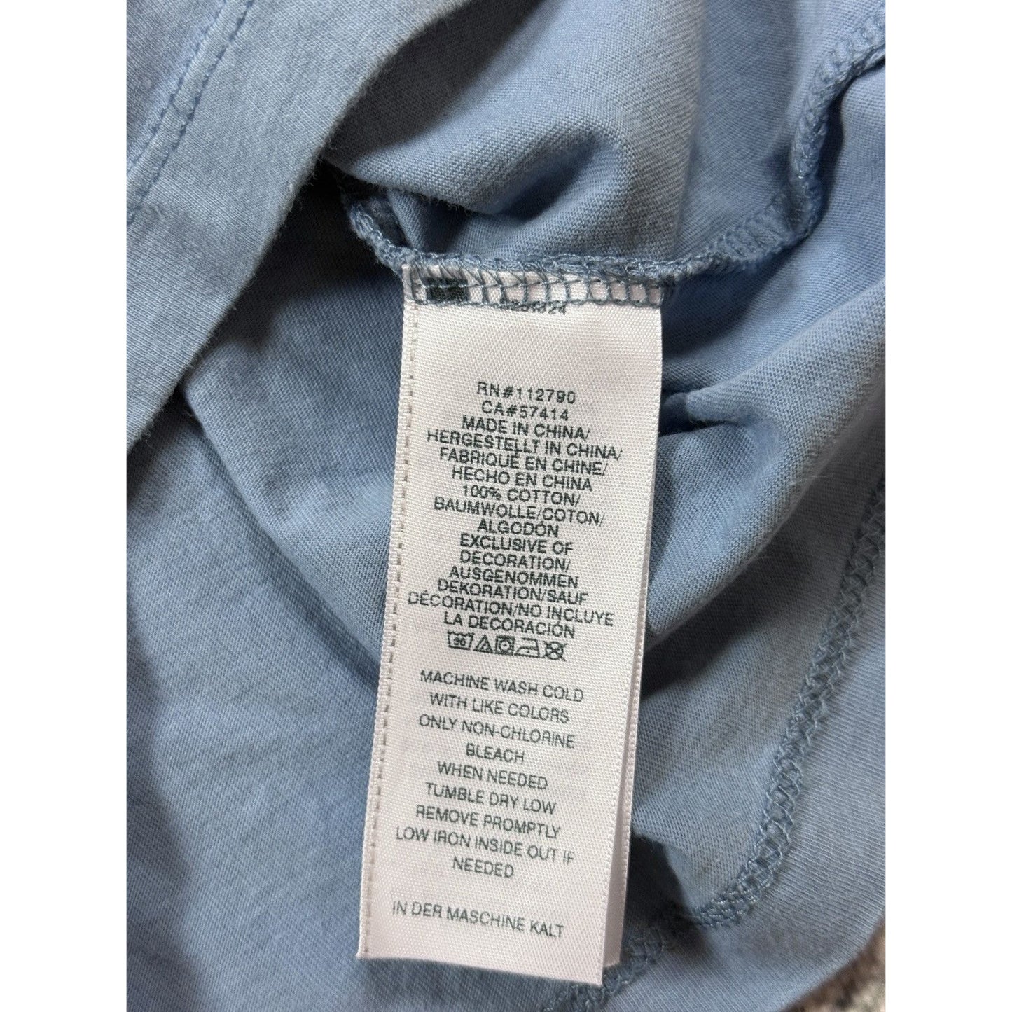 True Religion T-shirt big logo buddha blue red