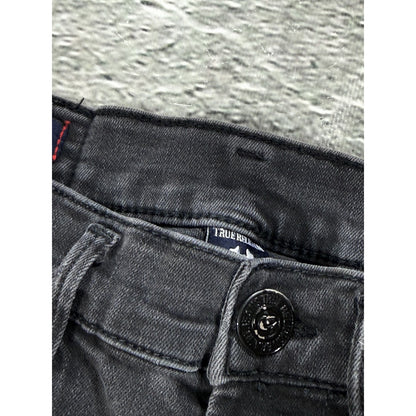 True Religion vintage black denim shorts mini