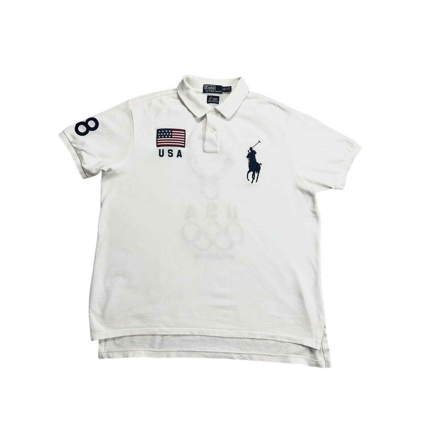 Chief Keef Polo Ralph Lauren white USA Beijing Olympics 2008