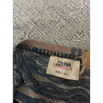 Jean Paul Gaultier Lindex Tattoo Mesh Top