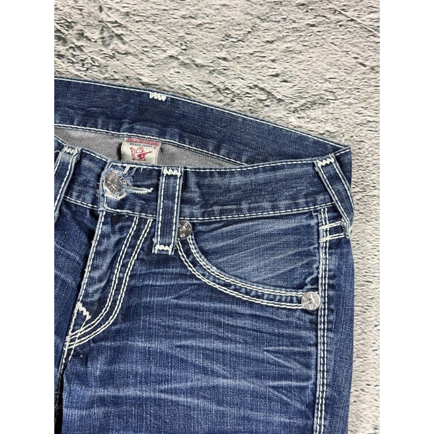 True Religion jeans vintage Bobby big QT denim straight