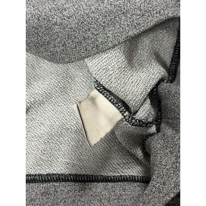 Bape sweatshirt grey big logo spell out black