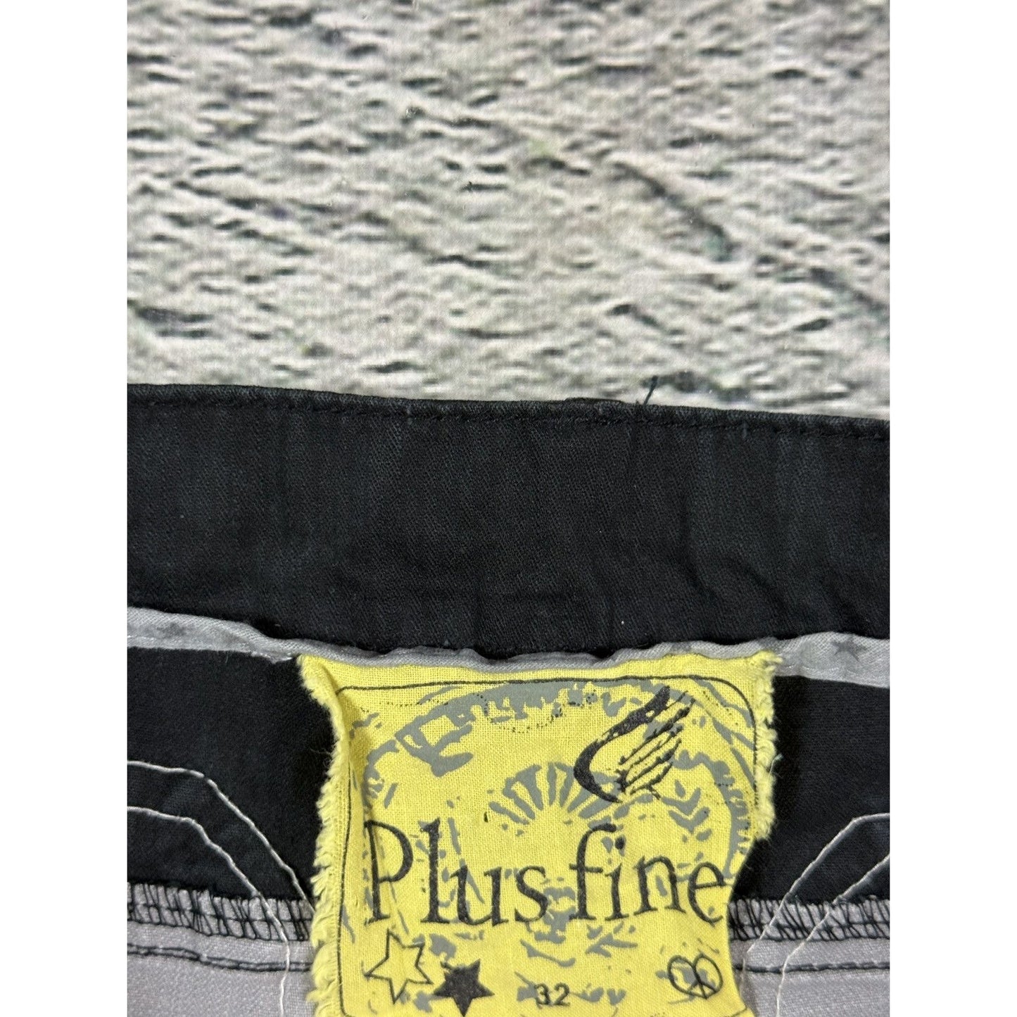Swag 88 vintage pants plus fine black