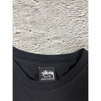 Stussy Cats t-shirt black vintage